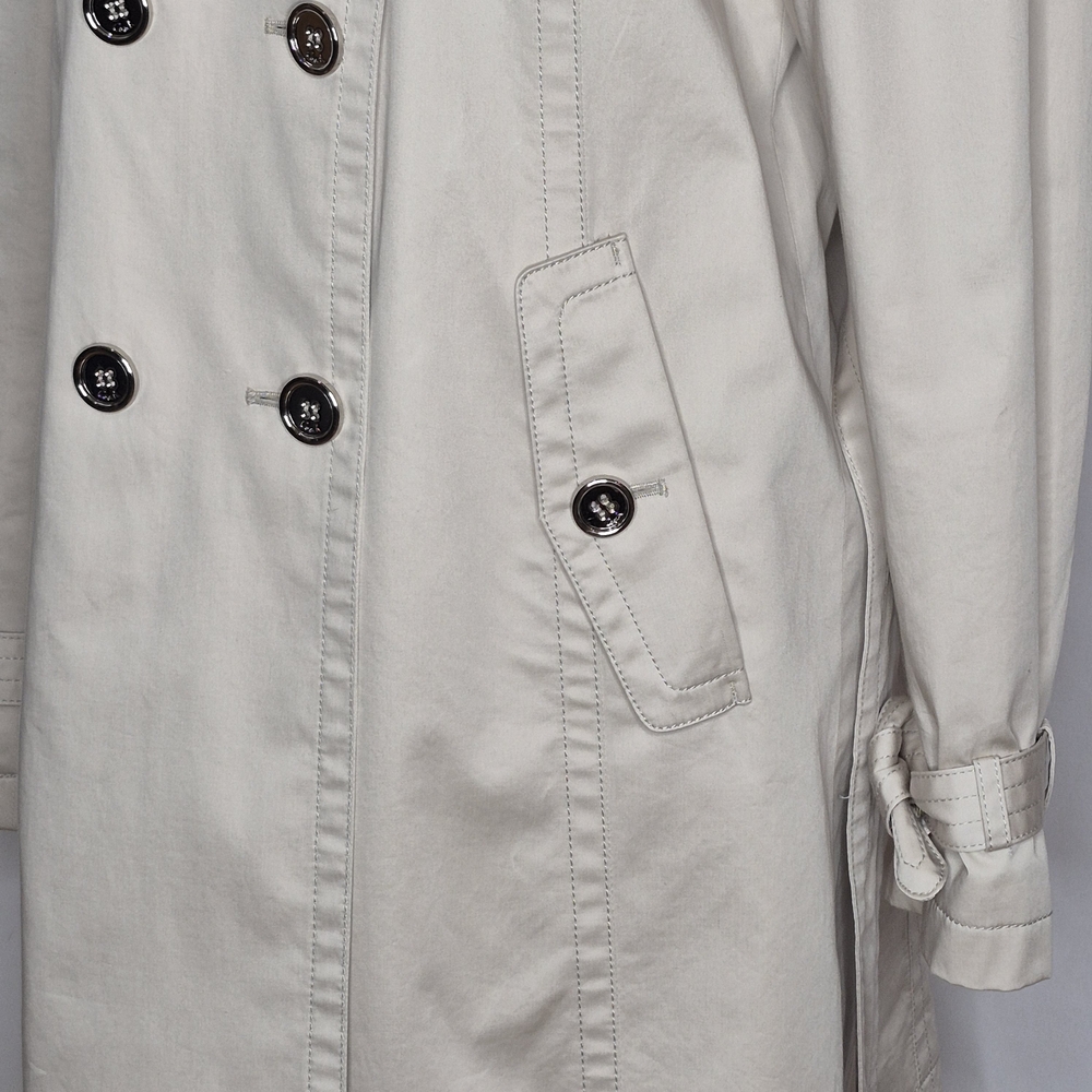Coach Heritage Series Double-Breasted Belted Trench Coat - Size M - Picture 8 of 16